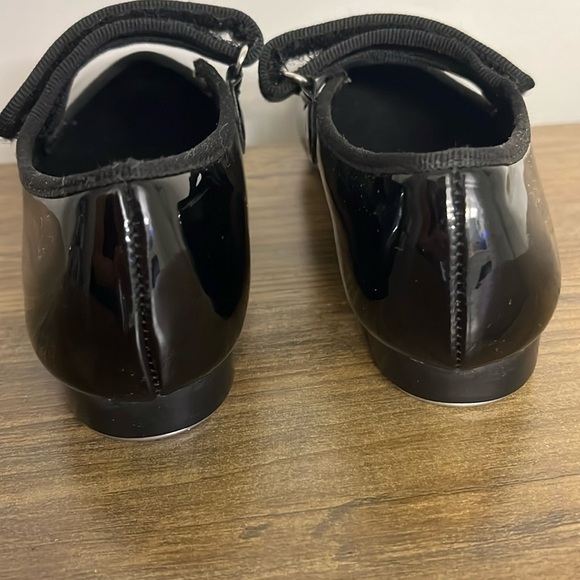 Dance Class Black Kids Tap Dance Shoes, Kids Size 11 - Picture 4 of 8